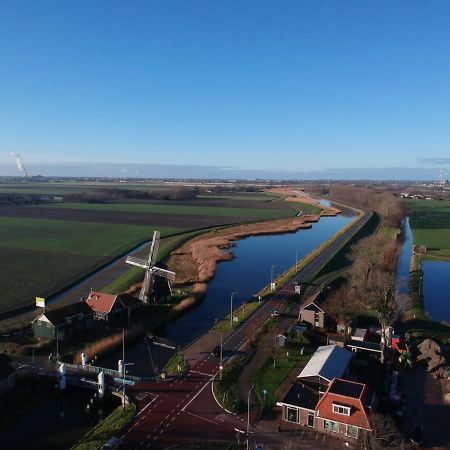 Gastenverblijf Bij De Molen Tussen Alkmaar En Hoorn Oterleek ภายนอก รูปภาพ